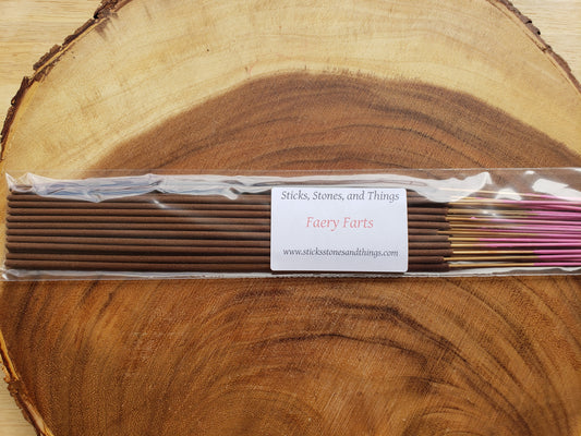 Faery Farts Hand-Dipped Incense Sticks 20 pack