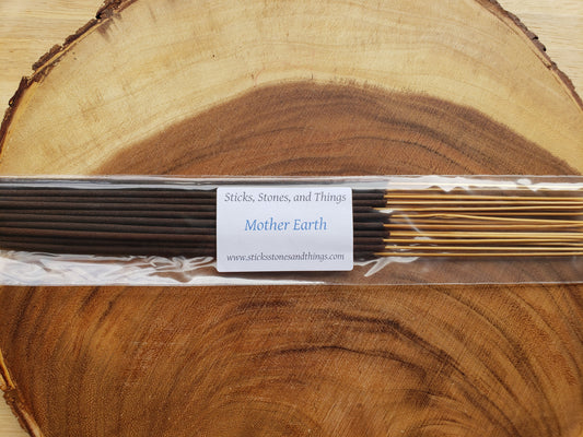 Mother Earth Hand-Dipped Incense Sticks 20 pack