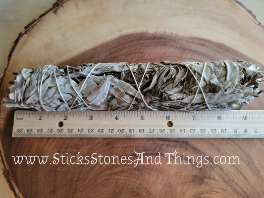 White Sage with Lavender Smudge Stick 9-10 inches