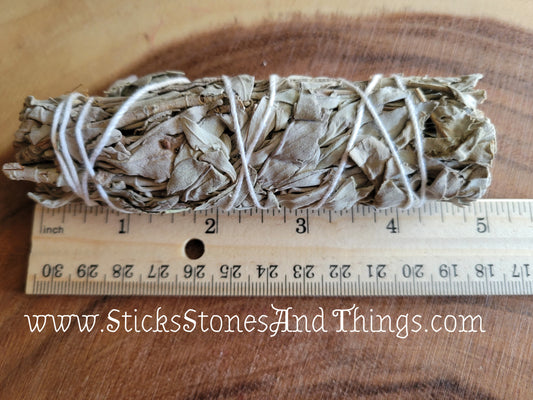 White Sage Smudge Stick 4.5-5 inches