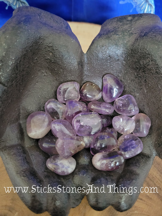 Ametrine Tumbled Crystals from Brazil .75-1 inch