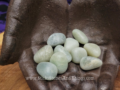 Green Aventurine Tumbled Stone 1 inch