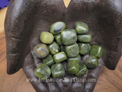 Serpentine Tumbled Stone .75-1 inches