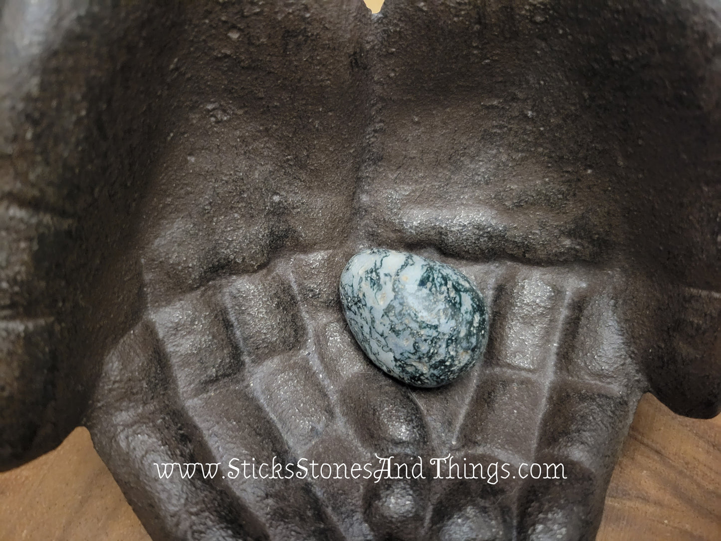 Tree Agate Tumbled Stone 1.5 inches