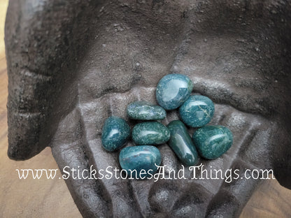 Bloodstone Tumbled Stone .75-1 inches