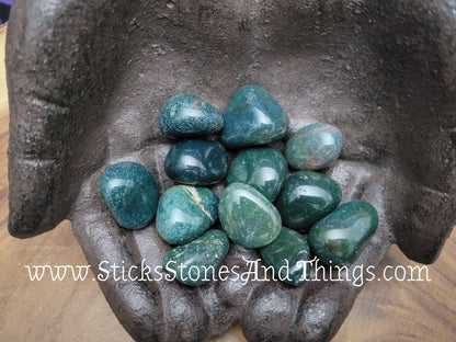 Bloodstone Tumbled Stone 1-1.25 inches