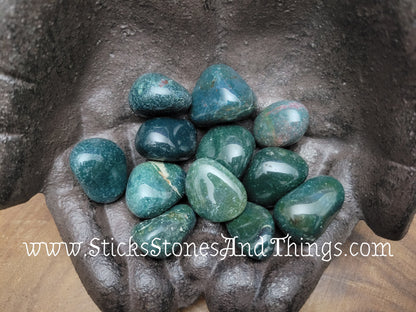 Bloodstone Tumbled Stone 1-1.25 inches