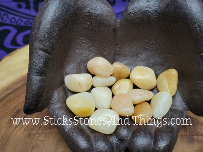 Yellow Aventurine Tumbled Stone 1 inch