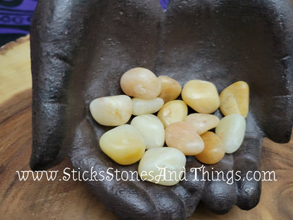 Yellow Aventurine Tumbled Stone 1 inch