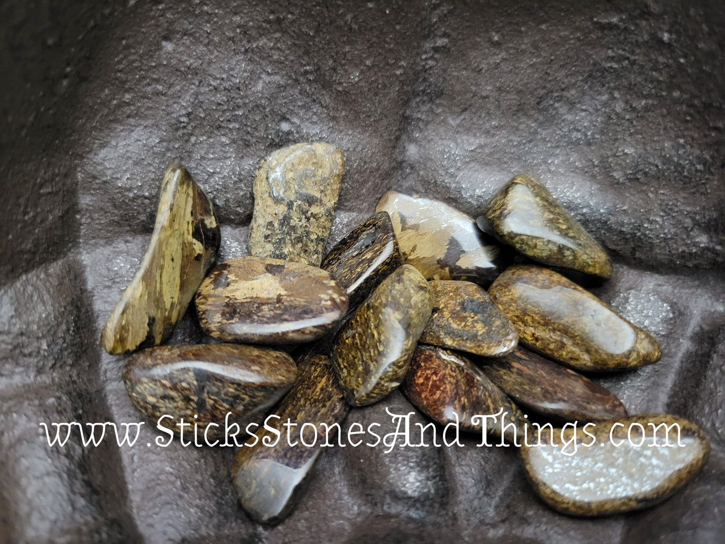 Bronzite Tumbled Stone 1-1.25 inches