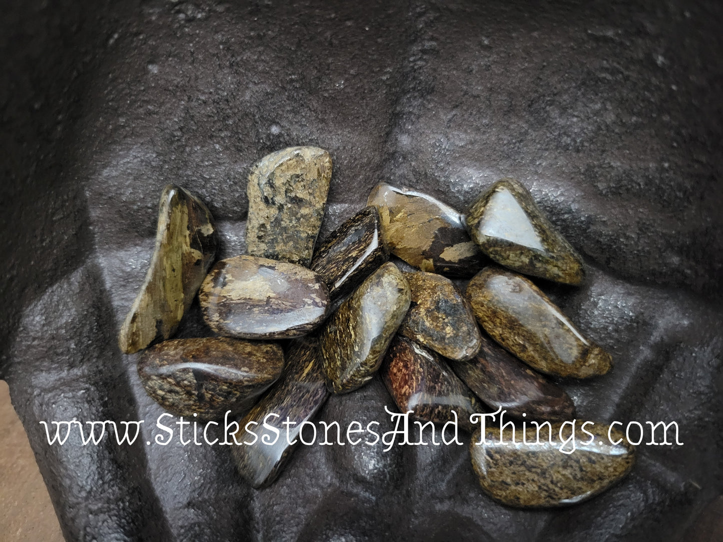 Bronzite Tumbled Stone 1-1.25 inches