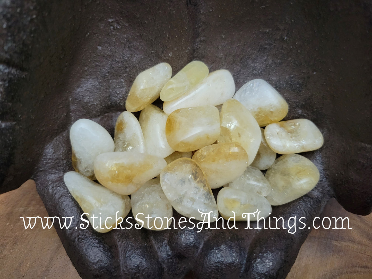 Citrine Tumbled Crystal 1 inch