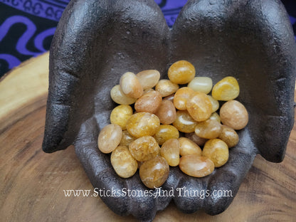 Golden Healer Quartz Tumbled Stone .75 inch