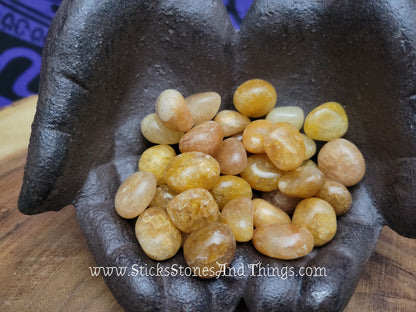 Golden Healer Quartz Tumbled Stone .75 inch