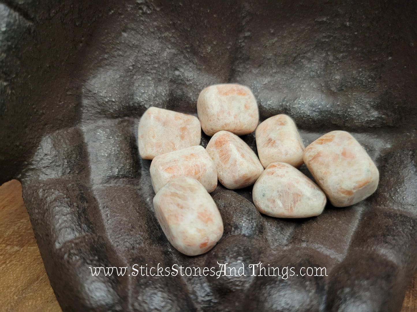 Sunstone Tumbled Stones .75 inch