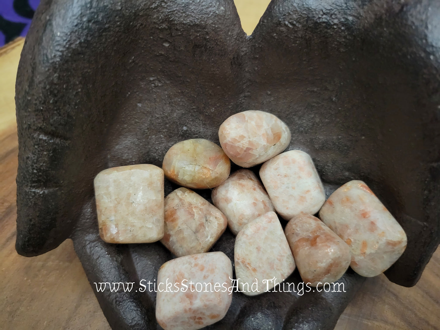 Sunstone Tumbled Stones 1.25 inches