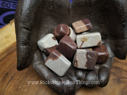 Shiva Lingham Stone Tumbled 1.25 inch stone