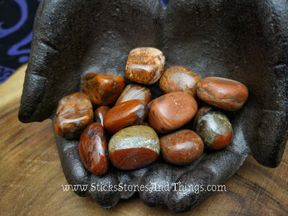 Brecciated Jasper Tumbled Stone 1 inch