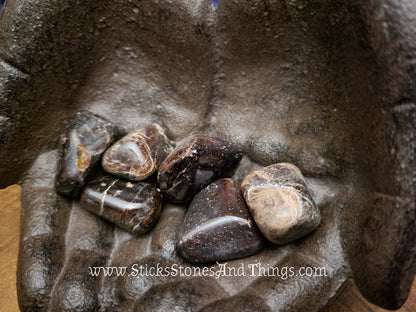 Garnet Tumbled Crystal 1.25 inch