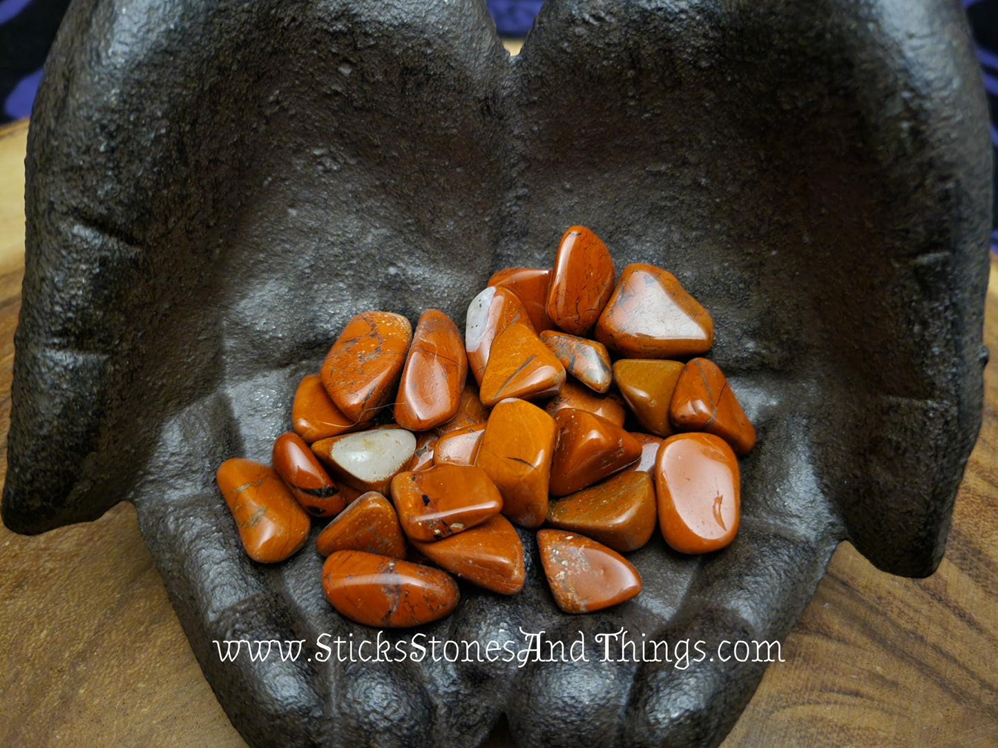 Red Jasper Tumbled Stone .75-1 inch