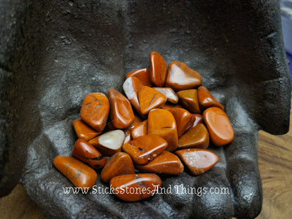 Red Jasper Tumbled Stone .75-1 inch