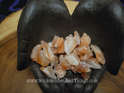 Red Calcite Rough Stone .75-1 inch