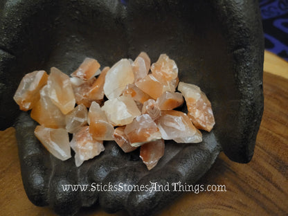 Red Calcite Rough Stone .75-1 inch