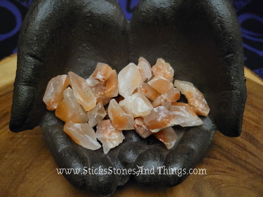 Red Calcite Rough Stone .75-1 inch