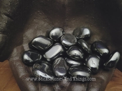 Hematite Tumbled Stone 1 inch