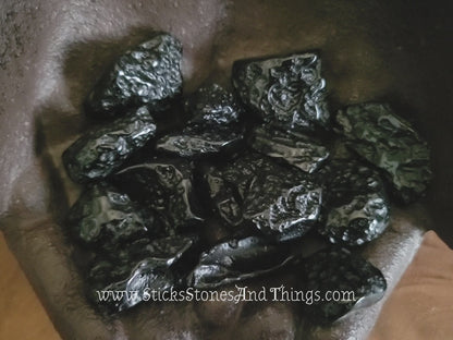 Tektite Rough Stone 1 inch