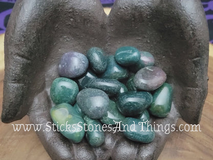 Bloodstone Tumbled Stone 1-1.25 inches