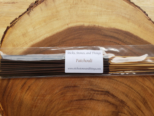 Patchouli Hand-Dipped Incense Sticks 20 pack