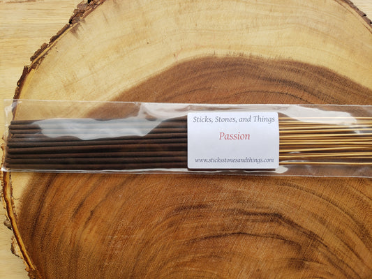 Passion Hand-Dipped Incense Sticks 20 pack