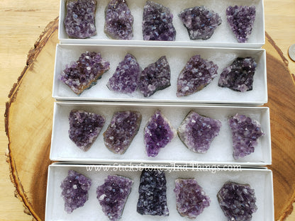 Uruguayan Amethyst Clusters 5 pack