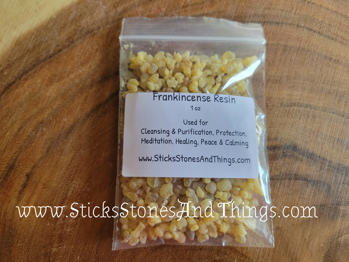 Frankincense Resin Incense 1 oz package