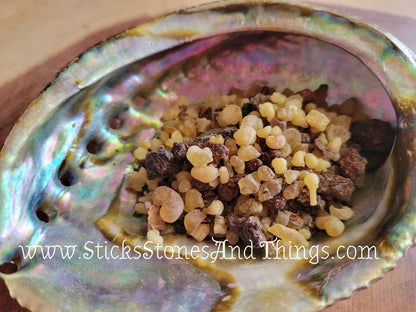 Frankincense & Myrrh Resin Incense 1 oz package