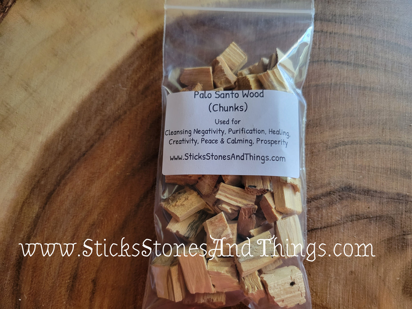 Palo Santo Chunks 1 oz package