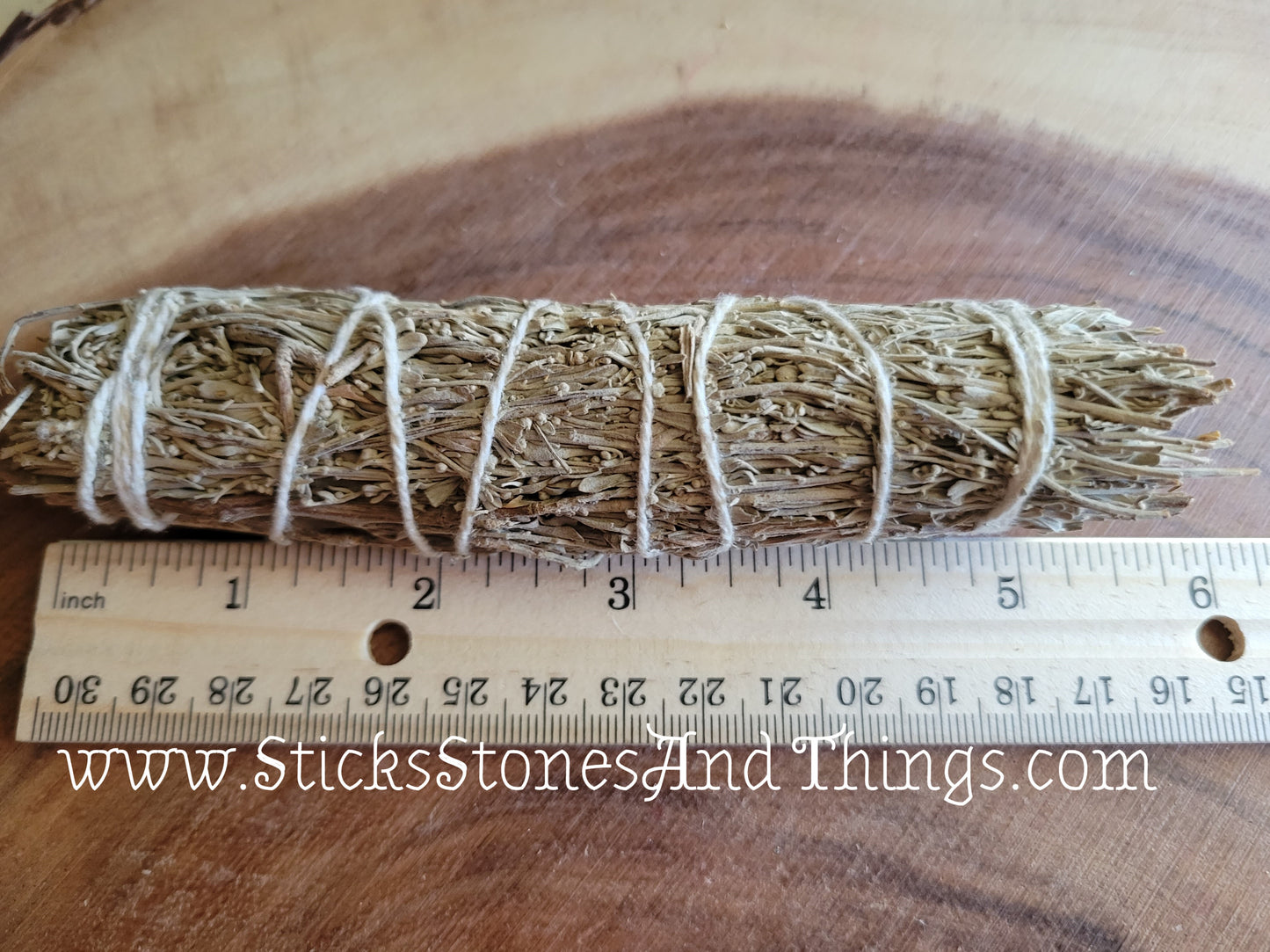 Mountain Sage with Palo Santo Powder Smudge Stick 4.5-5 inches