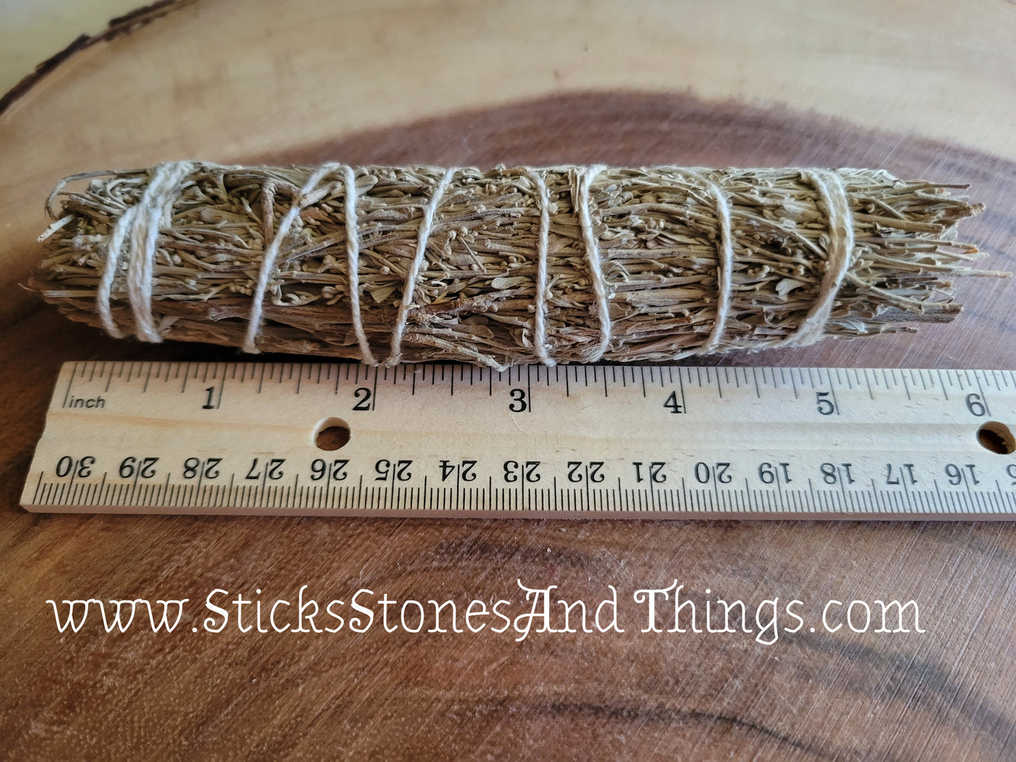 Mountain Sage with Palo Santo Powder Smudge Stick 4.5-5 inches