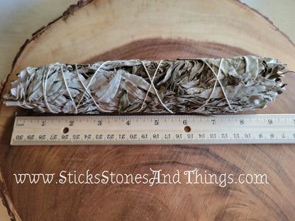 White Sage with Lavender Smudge Stick 9-10 inches