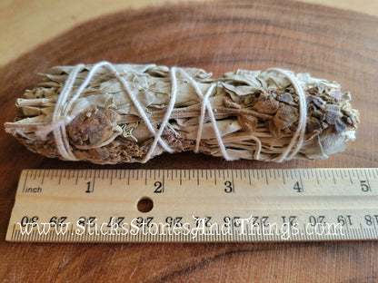 White Sage with Lavender Smudge Stick 4.5-5 inches