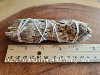 White Sage with Lavender Smudge Stick 4.5-5 inches
