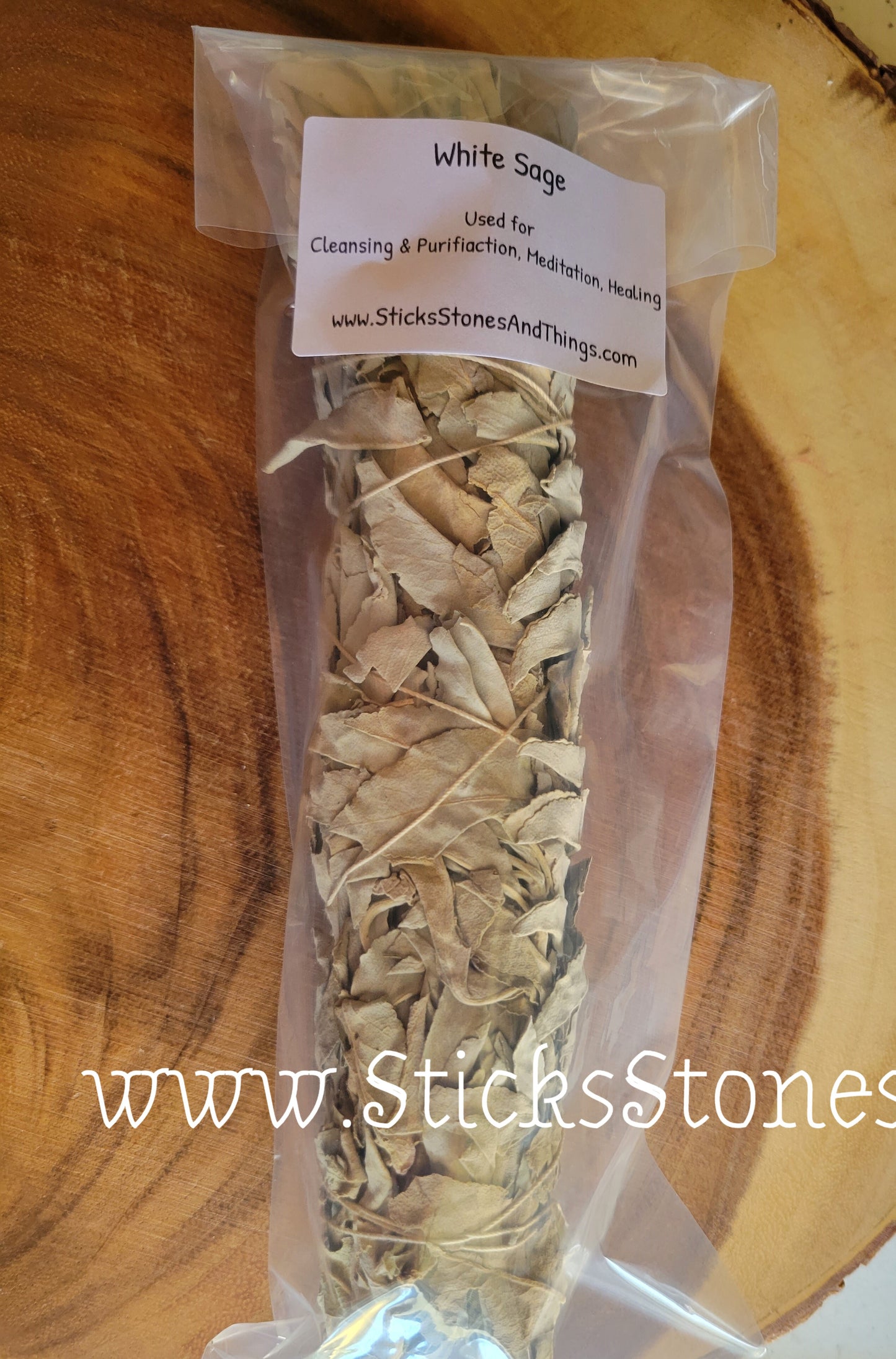 White Sage Smudge Stick 9-10 inches