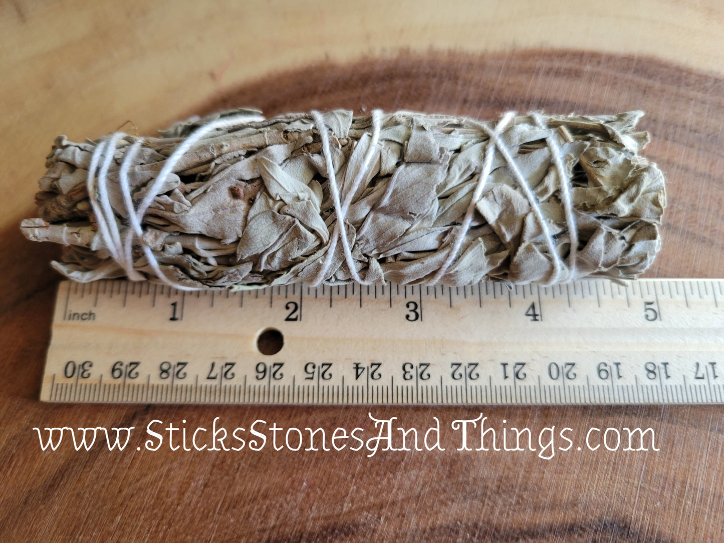 White Sage Smudge Stick 4.5-5 inches