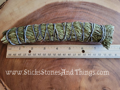 Cedar Smudge Stick 9-10 inches Large