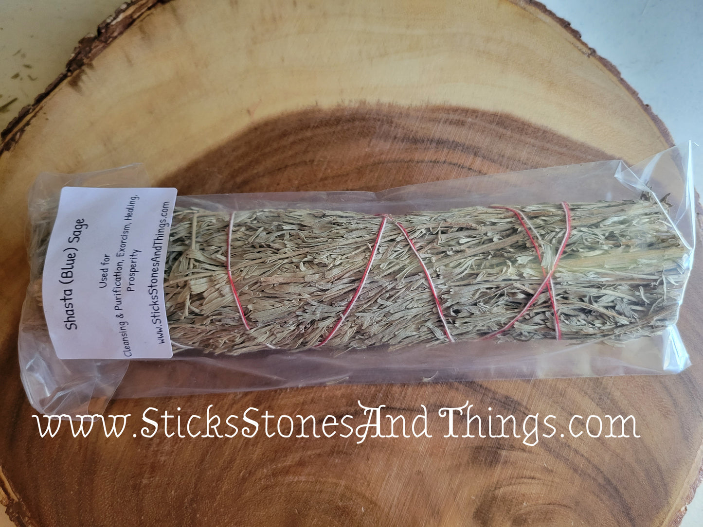 Shasta (Blue) Sage Smudge Stick 9-10 inches