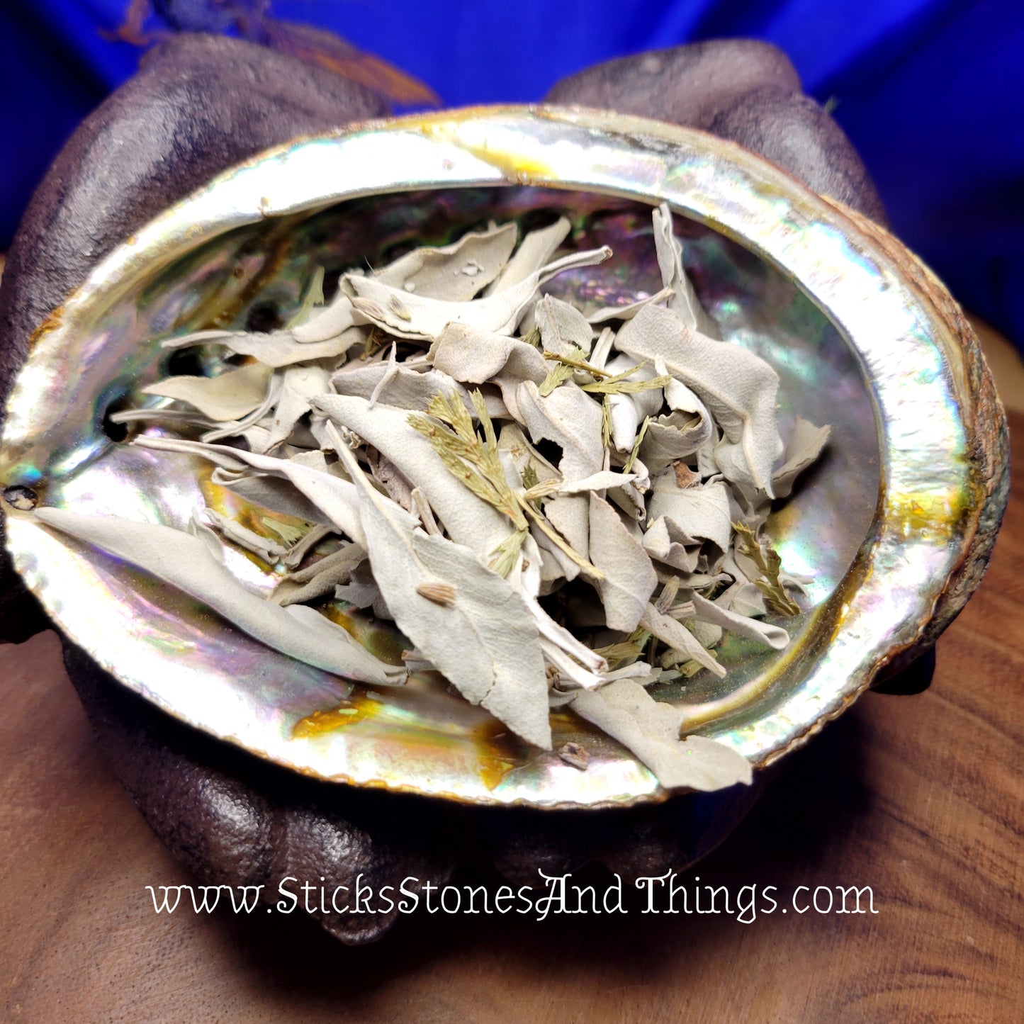 White Sage, Cedar, and Lavender Loose Smudge Blend