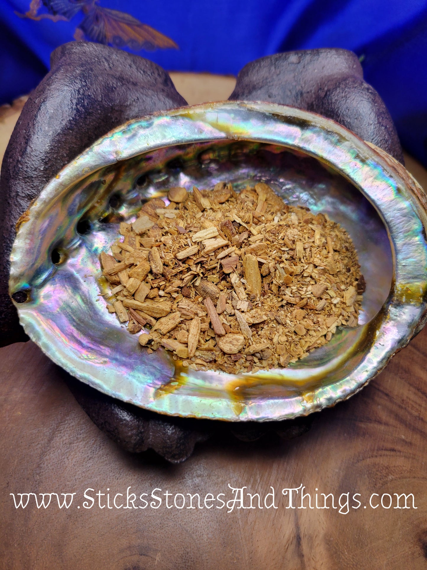 Palo Santo Crushed Bits and Pieces 1/2 oz package