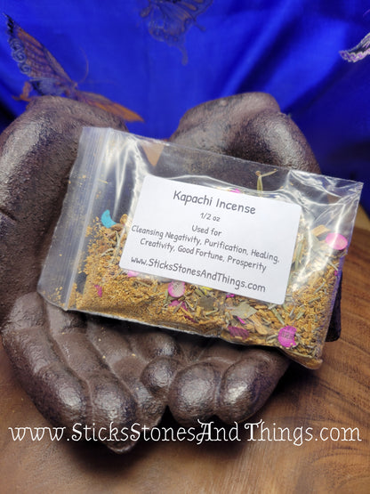 Kapachi Smudge Incense Blend 1/2 ounce