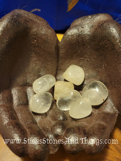 Clear Quartz Tumbled 1 inch